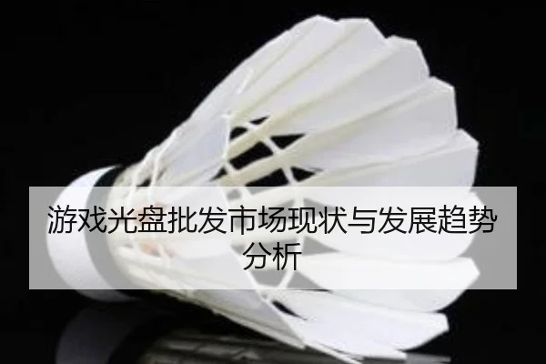 游戏光盘批发市场现状与发展趋势分析